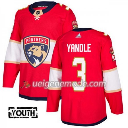 Kinder Eishockey Florida Panthers Trikot Keith Yandle 3 Adidas 2017-2018 Rot Authentic